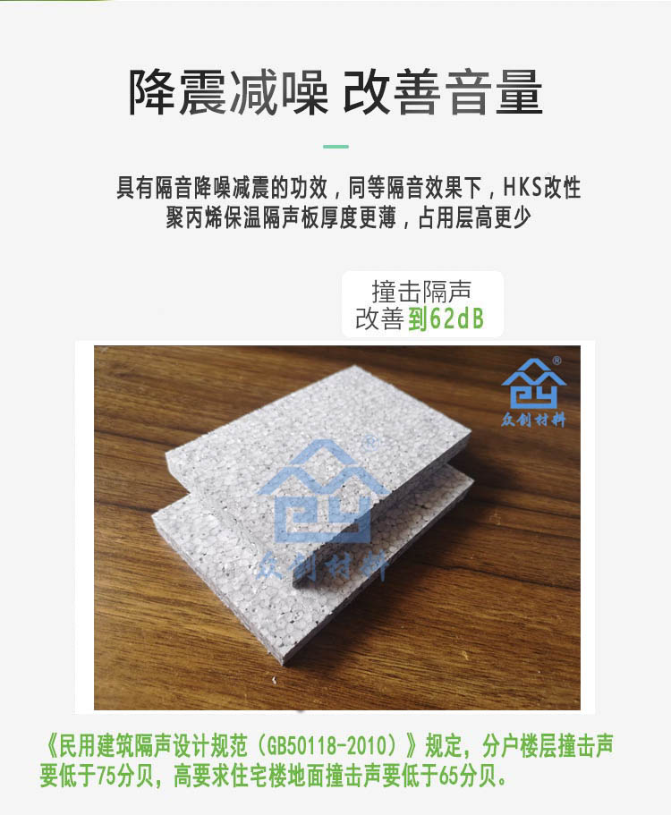 HKS改性聚丙烯保溫(wen)隔聲闆8