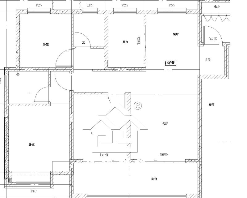 廬江美的城施(shī)工戶型圖 廬江(jiang)美的城施工戶(hù)型圖